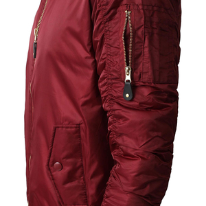 Chaquetas de bombardero para hombres Moda personalizada Último diseño 2024 Chaquetas de bombardero de invierno para hombres a precio al por mayor - Product Image 4