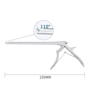 Rongeurs Premium Ferris Smith Kerrison, pointe ascendante, 23 cm, en acier inoxydable, instruments chirurgicaux rachidiens, perforateur osseux courbé, outil réutilisable - Product Image 2