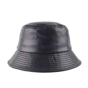 Factory Made Hot Sale Custom New Fashion Reversible <b>Bucket</b> <b>Hats</b> For <b>Men</b> & Women New Arrival Leather <b>Bucket</b> <b>Hat</b> - Product Image 2