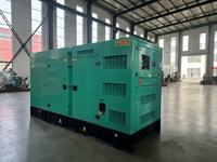Générateur diesel électrique de qualité industrielle 100-400 kW avec moteur performant, type ouvert / silencieux, prix abordable pour alimentation de secours
