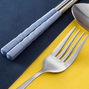 Gran oferta, juegos de cubiertos para cena a granel, utensilios decorativos huecos, cubiertos de Metal decorativos económicos para vajilla de comedor - Product Image 4