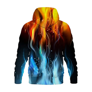 Sudadera con capucha de sublimación personalizada Premium mezclada de algodón de alta calidad 100% sudaderas con capucha de sublimación de poliéster para hombres Venta caliente - Product Image 6