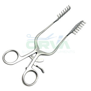 Retractor hecho a medida para instrumento veterinario de 245mm Retractor de instrumentos Ent de gancho de acero inoxidable - Product Image 2