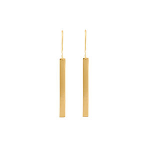 Boucles d'oreilles pendantes en laiton plaqué or, style classique et ethnique, pour femme, idéales pour les cadeaux et les soirées. - Product Image 1