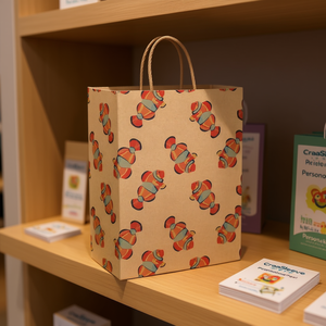 CreaSleeve Kraft 236 Sacchetti di Carta Personalizzati Promozionali per Merchandising - Product Image 3