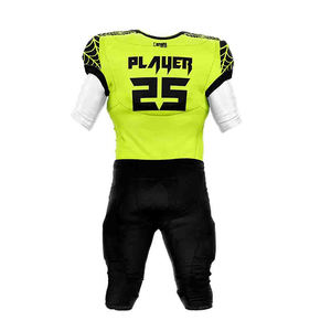 เสื้อเจอร์ซี่อเมริกันฟุตบอลแขนสั้นเสื้อเจอร์ซีย์ฝึกซ้อมอเมริกันฟุตบอลเสื้อ100% โพลีเอสเตอร์ - Product Image 3