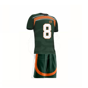 ชุดกีฬาฟุตบอลธงระบายอากาศขนาดพลัสไซส์ชุดอเมริกันฟุตบอลสีพื้น - Product Image 5