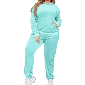 ชุดวอร์มผู้หญิงแบบโอเวอร์ไซส์ใส่เล่นกีฬาระบายอากาศได้ดีสินค้ามาใหม่2025ออกแบบโลโก้ได้ตามต้องการ - Product Image 2