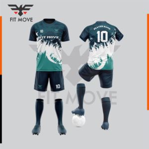 Kit de vêtements de football pour jeunes Vêtements d'équipe personnalisés Uniformes de football de haute qualité pour les uniformes d'équipe Uniforme de football durable respirant - Product Image 6