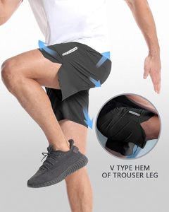 Short de Sport Décontracté pour Homme de 7 Pouces, Séchage Rapide, Léger, Respirant, Gymnastique, Course à Pied, Randonnée, 100% Coton, Écologique - Product Image 3
