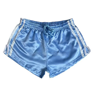 New High Street Style Nylon/Pantalones cortos de poliéster Elástico de tiro medio Color sólido Uso al aire libre Ecológico Colores personalizables Logo - Product Image 1