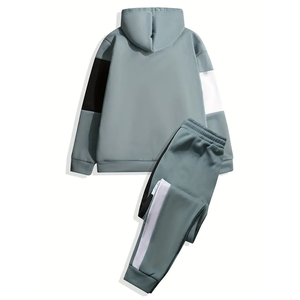 Vente chaude XL Hommes Respirant Gym Shorts Colorblock Survêtement De Jogging À Capuche Logo Personnalisé Imprimé Solide Vêtements De Sport pour L'automne - Product Image 1