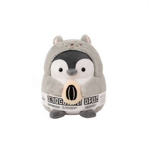 Peluche pingouin de 8 pouces avec rembourrage en coton PP super doux pour les enfants de 2 à 4 ans, cadeau d'anniversaire, emballé dans des boîtes - Product Image 3