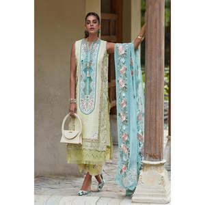 Ensemble de costumes pour femmes Crimson X Saira Shakira Luxury Lawn 2026 'Mountain Love'-D6 A-TC-612 - Product Image 1