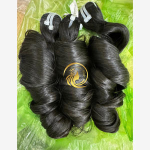 Cabello Remy de Doble Trama Plana de Alta Calidad, Cabello Humano Virgen con Rizos Voluminosos de 18 Pulgadas, Color Personalizado, Super Calidad, Marca Timehair, Superventas - Product Image 2