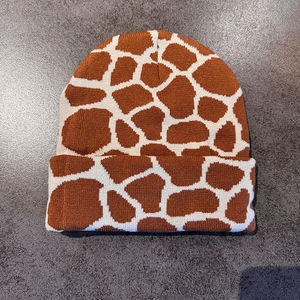 หมวกบีนนี่ขนอะคริลิคสำหรับฤดูหนาวหมวกแก๊ประบายอากาศได้ดีไซส์ใหญ่พิเศษสีทึบเหมาะกับการเดินทางชายหาดมีคุณสมบัติที่เหมาะสมหมวกบีนนี่ - Product Image 6