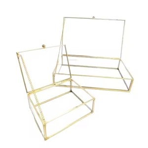 Joyero de Metal Estilo Vintage con Forma Hexagonal para Guardar Joyas en Casa, Elegante Caja para Joyas - Product Image 6
