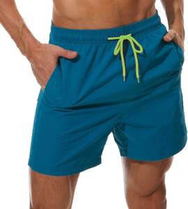 Vente en gros de shorts d'entraînement cool d'été maillots de bain décontractés pour hommes shorts de plage en polyester à séchage rapide - Product Image 1