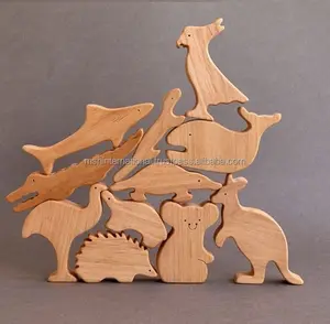 Mittelgroßer Löwe Natürliches Holz puzzle Tier förmiges Spielzeug Holz puzzle für Erwachsene