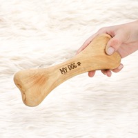 Jouet à mâcher pour chien ArtisRaw en os brun, fait à la main en laine, écologique, fabriqué au Tennessee, vente en gros d'os à mâcher pour chiens - Jouets pour animaux de compagnie