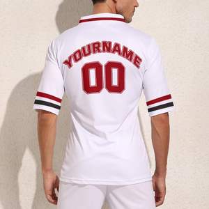 2024 nouvelle équipe ensemble 100% polyester Rugby Jersey Rugby Football Wear Sportswear pour hommes - Product Image 4