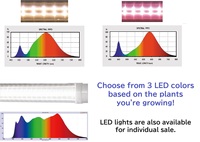 Chambre d'incubation climatique Biotron en verre japonais pour la croissance des plantes, avec moteur, transparente, pour laboratoire de test, à LED