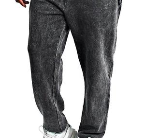 Conjuntos Deportivos Personalizados con Lavado Ácido, Pantalones Deportivos de Pierna Recta de 500 GSM, Conjuntos de Sudadera con Capucha y Pantalones Deportivos Desgastados para Hombre - Product Image 3