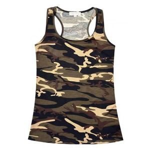 Service OEM, débardeur personnalisé pour femmes en polyester et coton, respirant, séchage rapide, sans manches, pour la salle de sport, l'entraînement, la course à pied - Product Image 1