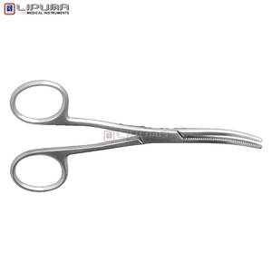 คีมหนีบผ้าก๊อซสแตนเลสเกรดผ่าตัด ไบรอันท์ 13 ซม. - ได้รับการรับรองมาตรฐาน CE ระดับเครื่องมือแพทย์คลาส 1 รับประกัน 5 ปี ความปลอดภัย MOL - Product Image 2
