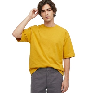 เสื้อยืดผ้าฝ้ายแท้ 100% แบบเรียบด้านหน้า สำหรับฤดูร้อน ใส่ได้ทั้งชายและหญิง เป็นมิตรกับสิ่งแวดล้อม ผลิตแบบขายส่ง รับผลิตตามแบบ OEM ODM - Product Image 1