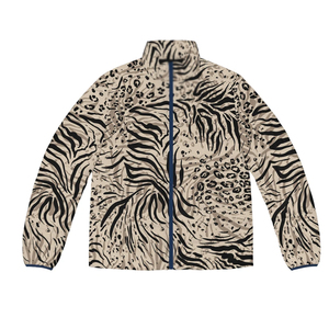 Chaqueta de invierno con cuello levantado, chaqueta acolchada transpirable impermeable con estilo, chaqueta acolchada sublimada duradera para adultos - Product Image 2