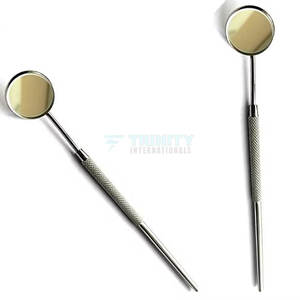 กระจกตรวจช่องปากสแตนเลส อุปกรณ์ทันตกรรม ยอดขายดีที่สุด สำหรับคลินิก ตรวจสอบสุขอนามัยช่องปาก - Product Image 4