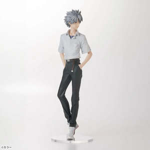 Figurine Nagisa Kaworu de SEGA, édition High Premium Rebuild of Evangelion, version uniforme garçon. Modèle d'anime en résine à l'échelle 1/6, 12+ ans, en provenance du Japon - Product Image 1