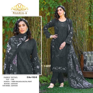 Bonne Qualité Faux Georgtte Avec Broderie Salwar Costume Femme Mode Fabricant Et Fournisseur De L'Inde - Product Image 4
