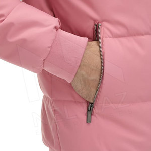 Men's Stylish Slim Fit Hooded Puffer <b>Jacket</b> <b>Winter</b> <b>Waterproof</b> Eco-Friendly OEM Service Stand Collar High Street Style Plain - Product Image 5