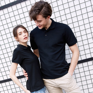 Venta al por mayor 220 Gsm 100% algodón Unisex hombres mujeres Multicolor sólido OEM Logo personalizado liso camiseta Polo para hombres - Product Image 3
