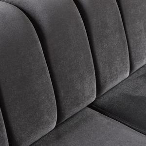 New <b>Cheap</b> and Economic <b>Sofa</b> Luxury Elegance Soft American Style Couch Chesterfield Dark Grey Leather <b>Sofa</b> Sets - Product Image 3