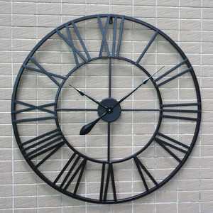 Wholesale <b>Antique</b> Large Metal Wall <b>Clock</b> Vintage Decorative Design Perfect for Home Living Room and Office Interiors - Product Image 1