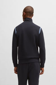 High Quality New Design Tracksuit 100% Polyester Street Wear Tracksuit 2 Piece <b>Zipper</b> <b>Sweatshirt</b> and Trouser Tracksuit For Men's - Product Image 3