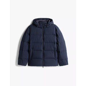 Chaqueta Acolchada para Hombre, Ligera, con Capucha, Abrigo Acolchado, Cálido, para Invierno, para Exteriores, con Logotipo Personalizado, Informal, Grueso, con Cuello Alto, OEM - Product Image 1