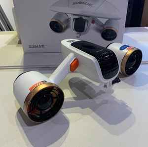 ข้อเสนอชั้นนำของเราสำหรับ sublues whiteshark MIX ใต้น้ำสกูตเตอร์-พื้นที่สีฟ้า100% โรงงานเดิมปิดผนึก - Product Image 1