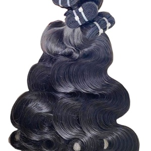 Cabello Taka de la Mejor Calidad, Cabello Remy Vietnamita de Bac Ninh, Super Double Drawn, Ondulado, con Cinta Adhesiva para Hacer Pelucas - Product Image 5