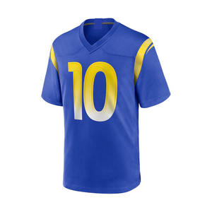 Camiseta de fútbol americano de secado rápido hecha a medida, diseño de tendencia superior, ropa deportiva, camiseta sublimada - Product Image 2