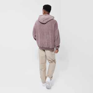 ผู้ผลิตเสื้อฮู้ดดี้รายใหม่ Star Mens Sweatshirt เสื้อพูลโอเวอร์เนื้อหนา สตรีทแวร์ คุณภาพสูง ชุดเสื้อผ้าฟอกสี - Product Image 4