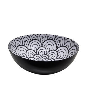Food Safe Iron Serving Oval <b>Bowl</b> Sticker Enamel & Black Color <b>Dough</b> <b>Bowl</b> for Kitchen & Wedding Decoration - Product Image 1