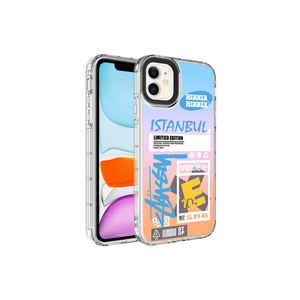 เคสซิลิโคนแข็งลายพิเศษป้องกันรอยนิ้วมือสำหรับ iPhone 11 พร้อมฝาครอบป้องกันกล้อง ดีไซน์สไตล์ INS - Product Image 1