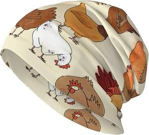 Gorro de Punto Holgado Estilo Hip-Hop para Hombre y Mujer, Gorro de Verano Tropical para la Playa, Gorro de Punto Fino - Product Image 4