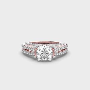 Most Selling Customizable Men's Luxury Diamond <b>Ring</b> for Proposals Anniversaries Available Various Sizes Metal Types Rhodium - Product Image 3