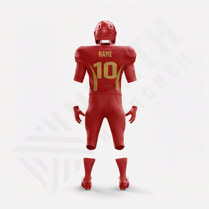 Conjunto de Uniforme de Fútbol Americano Sublimado Personalizado, Tops Bordados de Alta Calidad, Manga Larga, para Todas las Temporadas, Rendimiento en Equipo, Talla Grande - Product Image 2