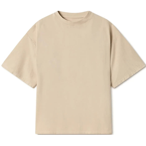 T-shirt à manches courtes en coton biologique personnalisé OEM pour hommes - Product Image 5